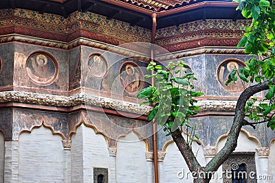 Stavropoleos Monastery Church, Central Bucharest, Romania Stock Photo