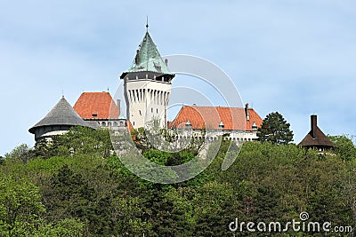 Smolenice Castle, Little Carpathians, Trnava Region, Slovakia Stock Photo