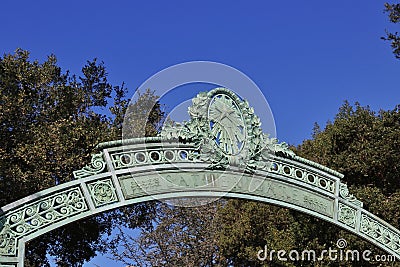 Sather Gate Stock Photo