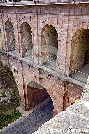 Historic stone bridge Stock Photo