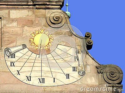 Historic Sundial Stock Photo