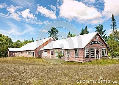 The historic Tamarack Theater Editorial Stock Photo