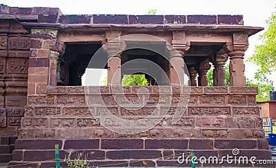 Historic temple of Shiva Temple, India Editorial Stock Photo