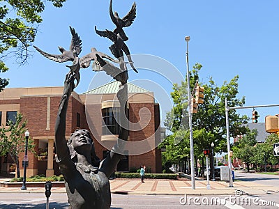 Historic 16th Street Baptist Church, Birmingham Editorial Stock Photo