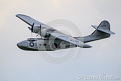 Catalina Flying boat aircraft Editorial Stock Photo