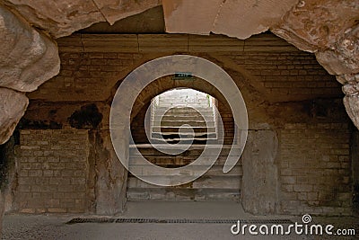 Arles Amphitheatre, France Stock Photo
