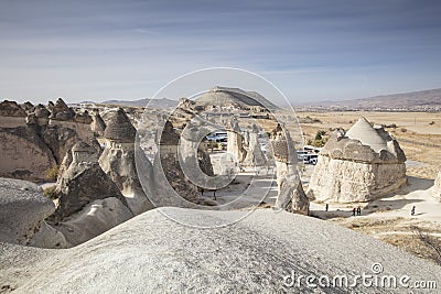 Historical ancient Frig (Phrygia, Gordion) Valley. Stock Photo