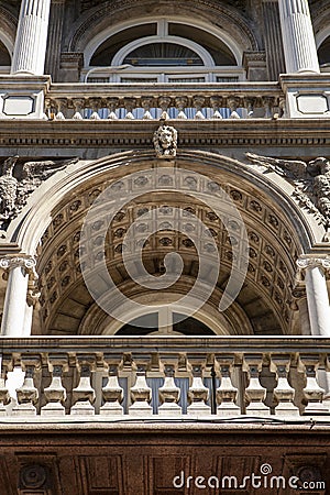 Historical architecture - Uruguay Stock Photo