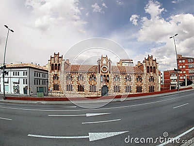 Historical archive of Teruel Editorial Stock Photo