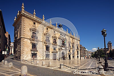 Historical building in Granada, Spain Stock Photo