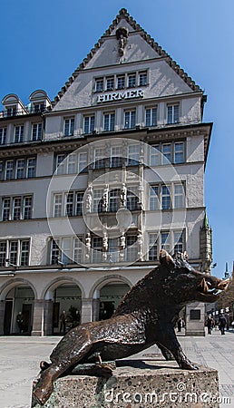 Historical Building Munich Editorial Stock Photo