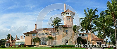 Mar-a-Lago on Palm Beach Island, Palm Beach, Florida, USA Stock Photo