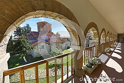 Historical Byzantine church, Apollonia, Albania Stock Photo