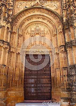 Historical church, Arcos de la Frontera, Cadiz, Andalusia, Spain. Stock Photo