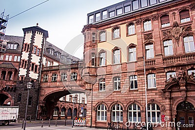 Historical Frankfurt - city centre Editorial Stock Photo