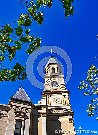 Historical 19th Century Church, Fremantle, Western Australia Stock Photo