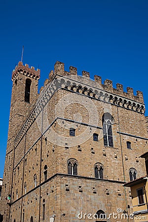 Palazzo del Bargello built in 1256 to house the police chief of Florence Stock Photo