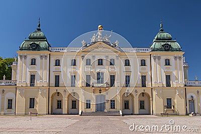 Historical residence of Polish magnate Klemens Branicki, Branicki Palace in Bialystok, Poland. Editorial Stock Photo