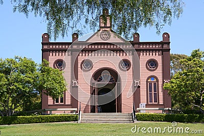 Historical synagogue from 1889 Stock Photo