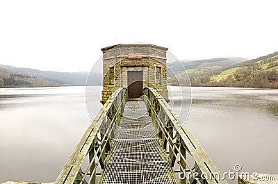 Historical Talybont Reservoir. Stock Photo