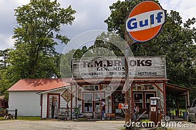 Historical Town of Rugby, Tennessee, USA Editorial Stock Photo