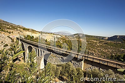 Historical Varda Bridge, Turkey / Adana. Travel concept photo Stock Photo