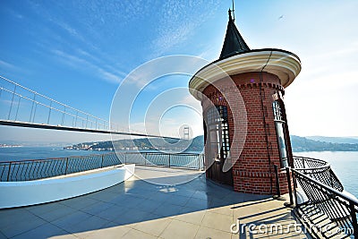 Historical Yusuf Ziya Pasha Mansion Stock Photo