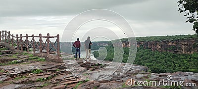 Historycal palace chambal river in rajasthan Editorial Stock Photo