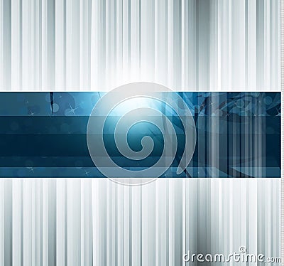 Hitech Abstract Business Background Vector Illustration