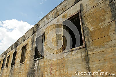 Hitler bunker in Margival, Aisne, Picardie in the north of France Stock Photo