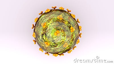 HIV Virus Stock Photo