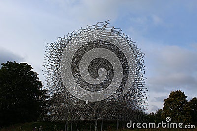 The Hive on a hill at Kew Botanical Gardens in Surrey Editorial Stock Photo