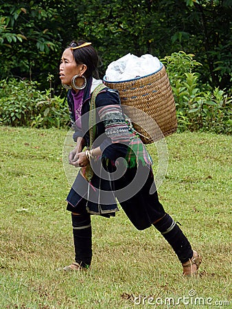 Hmong woman Editorial Stock Photo