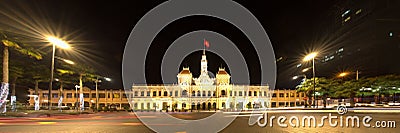 Ho Chi Minh City Hall, Vietnam Editorial Stock Photo