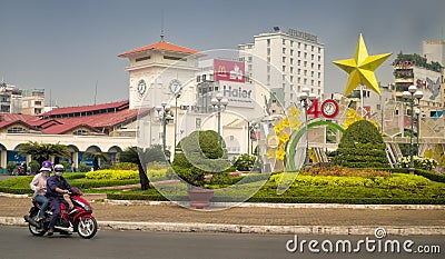 Ho Chi Minh City Park, Vietnam Editorial Stock Photo