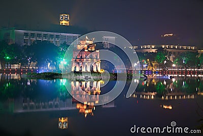 Ho Hoan Kiem, Hanoi Stock Photo