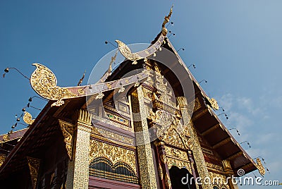 Ho kham luang, Royal Park Rajapruek, Chiangmai, Thailand Editorial Stock Photo