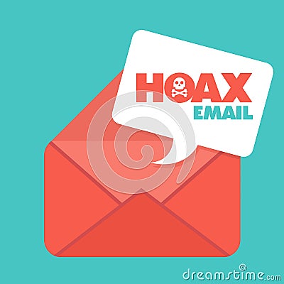 Hoax Vector Illustration