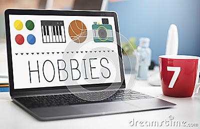 Hobbies Leisure Lifestyle Pastime Fun Concept Stock Photo