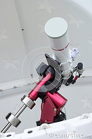 Hobby, Hobbyist Star Telescope, Astronomy Stock Photo