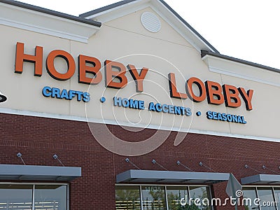 Hobby Lobby Store Front Editorial Stock Photo