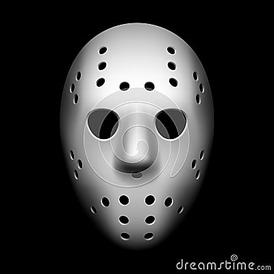 Hockey mask Vector Illustration