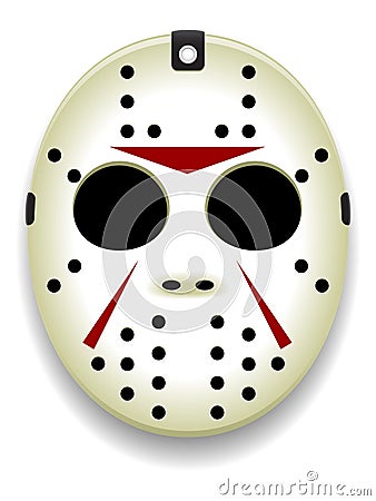 Hockey Mask Vector Vector Illustration