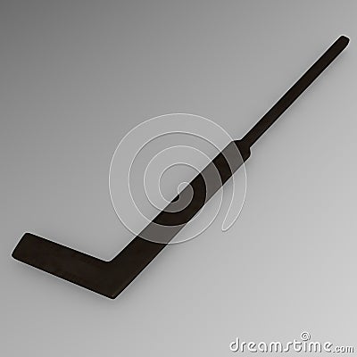 Hockey stick Stock Photo