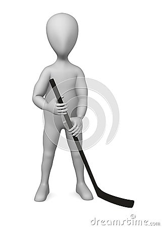 Hockey stick Stock Photo