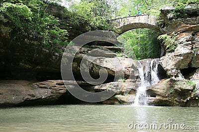 Hocking Hills Stock Photo