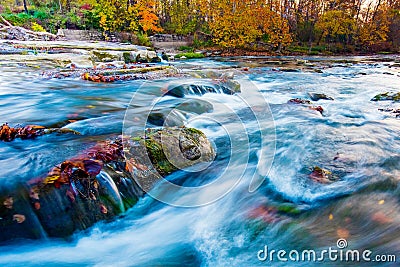 Hocking River in Ohio Stock Photo