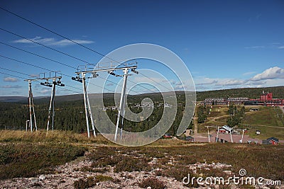 Hoegfjaellet In Summer Stock Photo