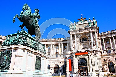 Hofburg Palace, Vienna Stock Photo