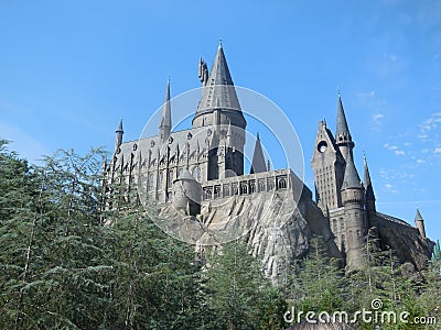 Hogwarts Castle Stock Photo